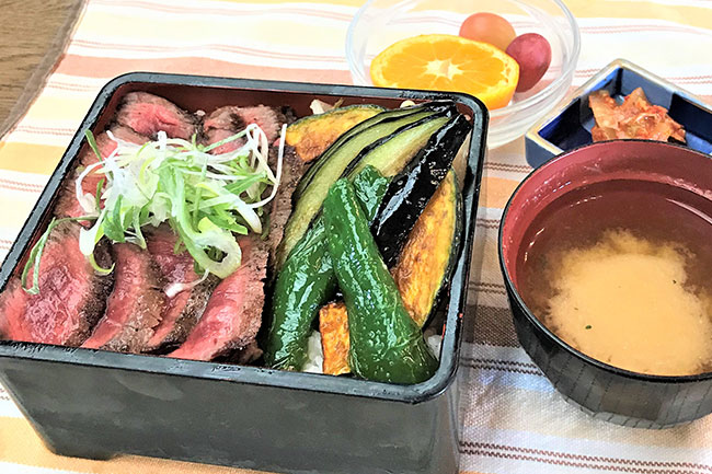 常陸牛レアステーキ重